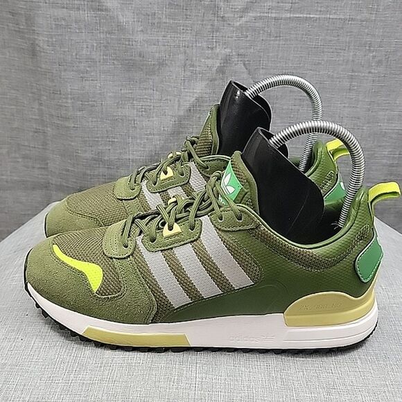 Adidas ZX 700 HD Green / White Sneakers Trainers FX7022 Men\'s SZ 9.5 main image 9